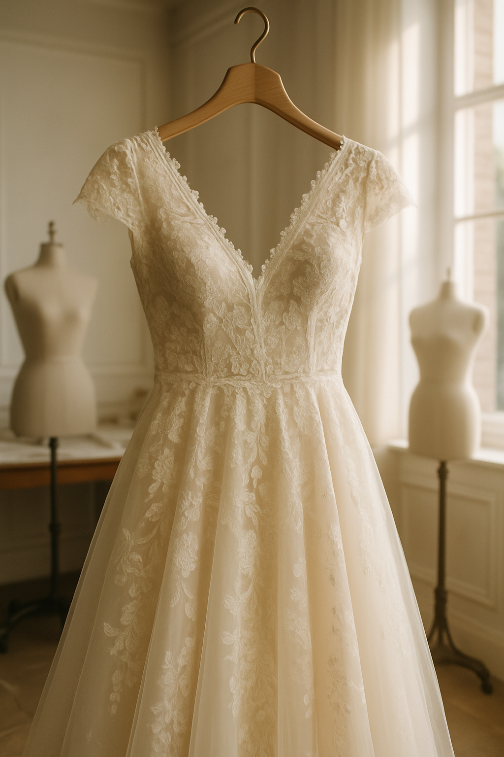 Elegant brudekjole